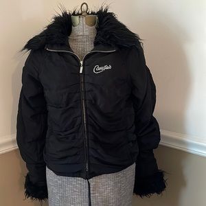 Candie’s Black Light Puffer Jacket